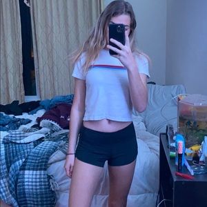 Black Lululemon shorts